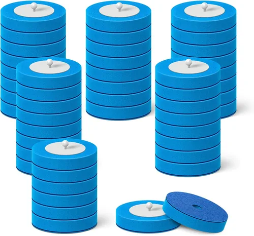 Vista 12 de AIR U+ Cepillo Desechable para Inodoro, Sistema de Limpieza de Cuenco de Inodoro con 24 Recargas de Varilla, Kit Inicial de Cepillo Limpio con 1