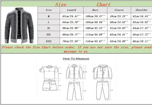 Vista 4 de Mens Cotton Zip Cardigan Men Hoodies Zip Up Winter Fleece Mens Winter Coats Padres Zip Up Hoodie Zip Up Fall Jacket Men