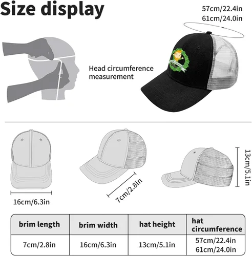 Vista 4 de FRUEL Sombreros de béisbol para el día de San Patricio, sombreros de malla para hombre, sombreros Snapback Fightt Me I'm Irish Retro Pickleball Cap