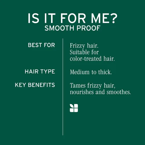 Vista 4 de Biolage Smooth Proof Conditioner - Nourishes & Smooths Frizzy Hair, Detangles & Manages