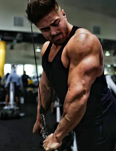 Vista 3 de Babioboa Camisetas sin mangas para hombre, paquete de 3 camisetas sin mangas para entrenamiento de gimnasio, espalda en Y, culturismo