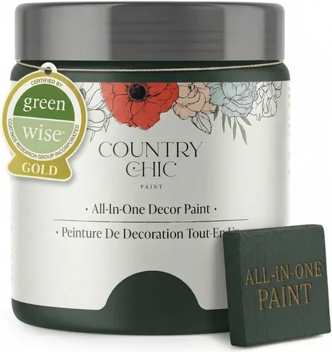 Vista 85 de Country Chic - Pintura a la tiza todo en uno para muebles y armarios, ecológica, acabado mate, con primer y sellador, para madera y metal, Alchemist