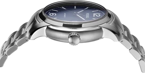Vista 4 de Fossil Heritage - Reloj automático ME3244 de acero inoxidable, talla única, Acero inoxidable, Reloj automático Heritage ME3244