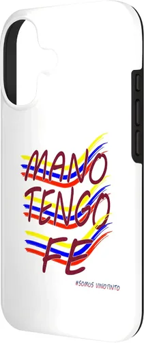 Vista 2 de Venezuela Mano Tengo Fe Vinotinto Camiseta para Mujeres Hombres Funda para iPhone 17