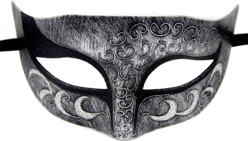 Vista 7 de IETANG - Máscara veneciana para parejas, accesorio de disfraz de fiesta.
