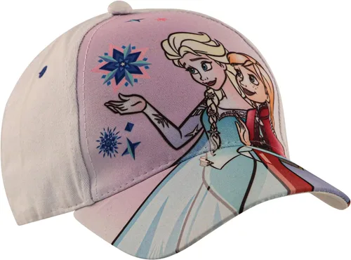 Vista 8 de Disney Gorra de béisbol, Frozen Elsa & Anna ajustable para niños de 4 a 7 años, Blanco