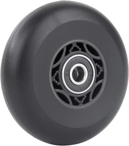 Vista 4 de Ruedas Ripsurf 90a de 2.992 in con rodamientos ABEC-9 para RipStik DLX Caster Board, Deluxe Junior Skateboard, patineta giratoria de 2 ruedas Negro