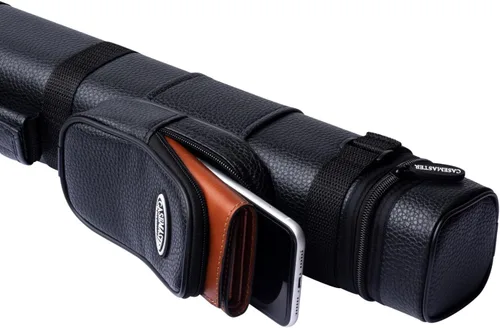 Vista 6 de Casemaster by GLD Products Q-Vault Classic - Estuche rígido para taco de billar/billar, con capacidad para 2 tacos completos de 2 piezas