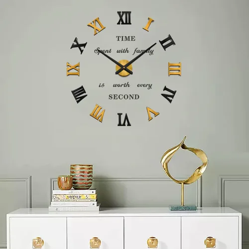 Vista 8 de VANGOLD Reloj de pared de diseño para decoración de sala de estudio