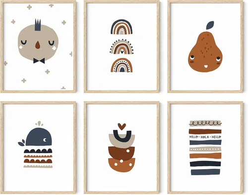 Vista 39 de HAUS AND HUES Citas inspiradoras para niños (marco beige, inspiradoras, 8 pulgadas de largo x 10 de ancho)
