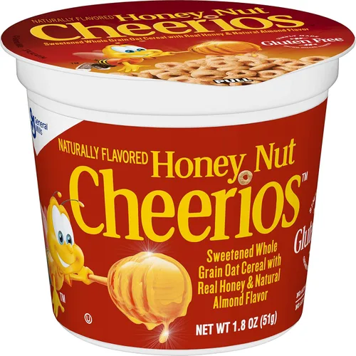 Vista 20 de Cheerios Cereal de desayuno sin gluten de avena integral, bolsa de 2.2 onzas (paquete de 5)