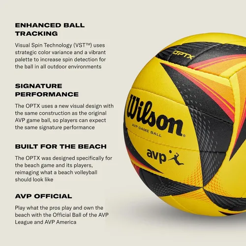 Vista 4 de Wilson AVP Pelotas de Voleibol de Juego - Tamaño Oficial