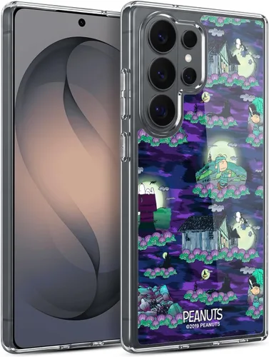Vista 9 de Head Case Designs Funda de gel Spooktacular con licencia oficial de Peanuts Linus y Snoopy [protección de grado militar] compatible con Google Pixel
