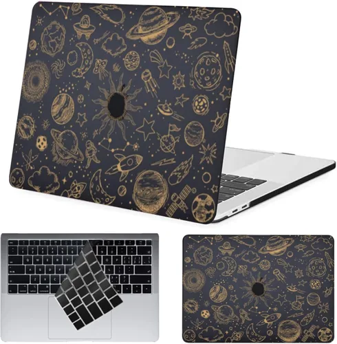 Vista 46 de Compatible con MacBook Pro 14 pulgadas Pro/Max Case 2025-2021 modelos M5/M4/M3/M2/M1 A3434 A3185 A3401 A3112 A2918 A2992 A2779 A2442, carcasa