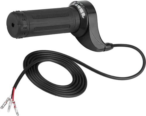 Vista 9 de Zerone Acelerador eléctrico, acelerador de motocicleta de 0.886 in/0.88 pulgadas, agarre de acelerador de velocidad con 3 cables para la mayoría