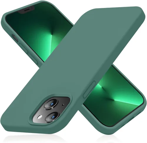 Vista 59 de JELE Funda a prueba de golpes diseñada para iPhone 11, funda de teléfono de silicona líquida con [forro de microfibra suave antiarañazos]