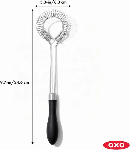 Vista 2 de OXO Good Grips Batidor de acero inoxidable para salsa y salsa gravy