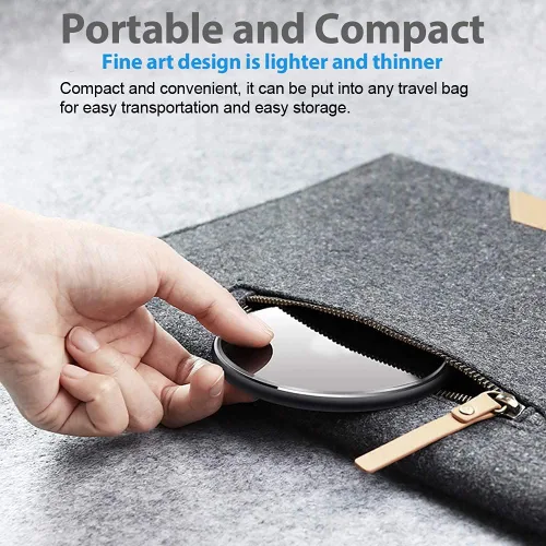 Vista 7 de Cargador inalámbrico para Samsung Galaxy S24/S24+S23/S23+/S22/S22+/S21/S20/S20+/S10/S9+/S9/S8/S8+/S7/Note10/Note9/Note8, almohadilla de carga