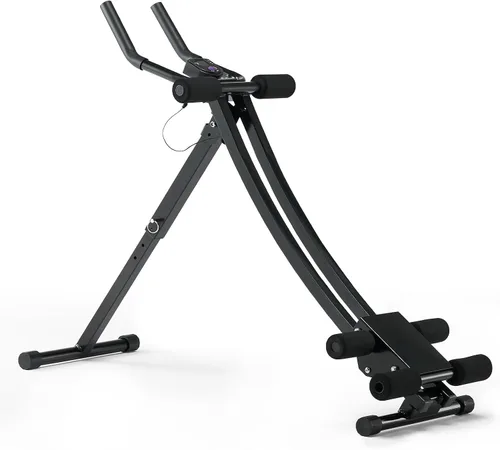 Vista 9 de VEVOR AB Workout Machine, Ab Workout Equipment at Home Gym, Core & Abdominal Trainers for Women, 440 lbs Weight Capacity Strength Training Ab
