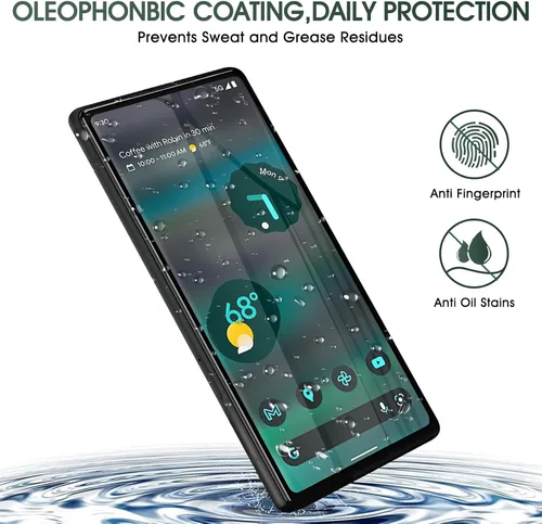 Vista 5 de Paquete de 3 protectores de pantalla para Google Pixel 6A, película protectora de TPU flexible autorreparable para Google Pixel 6A, película