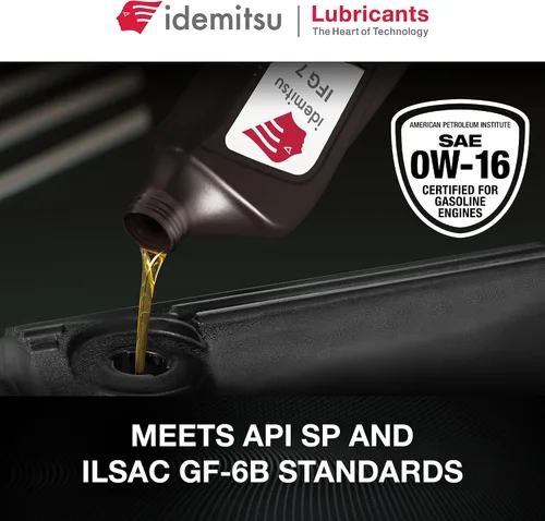 Vista 6 de Idemitsu IFG7 0W-16 SP/GF-6B Aceite de motor – 1 cuarto de galón Diseñado con precisión para una máxima eficiencia y protección