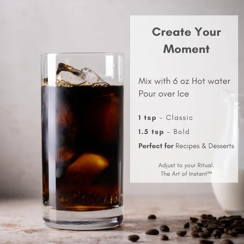 Vista 3 de Civilized Coffee Café helado instantáneo prémium – Arábica guatemalteca tostado medio (5 onzas)
