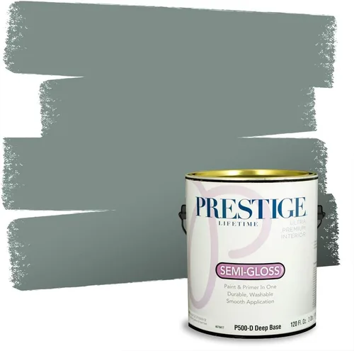 Vista 185 de Prestige Paints - 2 en 1, pintura base y pintura de exterior, E100-N-SW6988