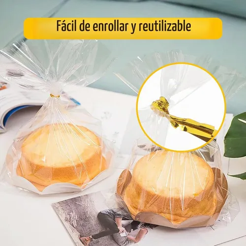 Vista 7 de 200 bolsas de celofán de 5 x 7 pulgadas, bolsas de celofán para dulces, bolsas transparentes de regalo, bolsas para cake pops, bolsas de caramelos