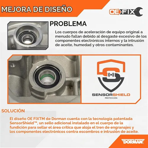 Vista 2 de Dorman 977-782 Cuerpo del acelerador electrónico compatible con modelos seleccionados de Chrysler/Dodge / Ram (OE FIX)