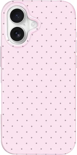 Vista 129 de Hython Funda para iPhone Air, diseño estético de lunares lindos, funda simple de 6.5 pulgadas, delgada, antiarañazos, parachoques de TPU suave, a