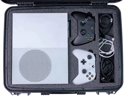 Vista 3 de Case Club Case fits Xbox One X S in Pre-Cut Waterproof Hard Shell