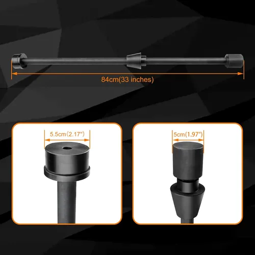 Vista 3 de Herramienta de extracción de instalación de rodamientos de leva de acero de 33 pulgadas compatible con motor Chevy LS para LS1 LS2 LS3 LS6 LQ9