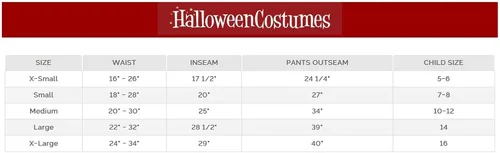 Vista 2 de Fun Costumes Niños Tan Pantalones