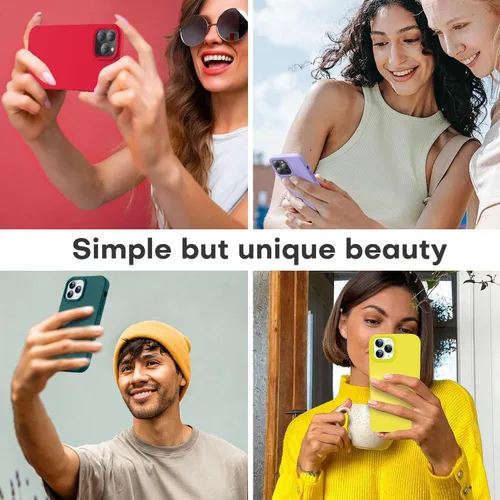 Vista 158 de LOVE 3000 Diseñada para Funda iPhone Air, Silicona Premium [Compatible con Magsafe][Forro de Microfibra Suave Anti-Rayones] Funda Protectora
