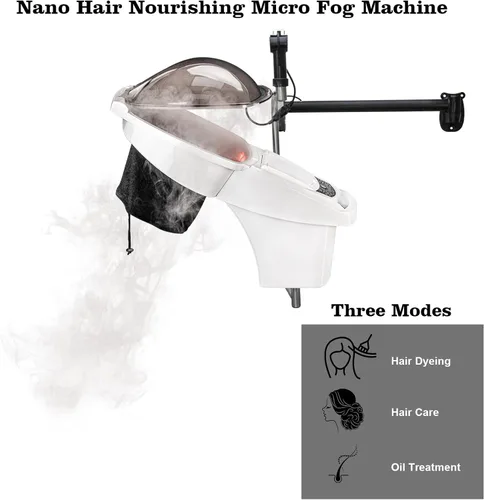 Vista 2 de Peluquería Cuidado del cabello Profesional O3 Ozone Micro Mist Vapor para el cabello Montado en la pared Tipo Elitzia ET149BM