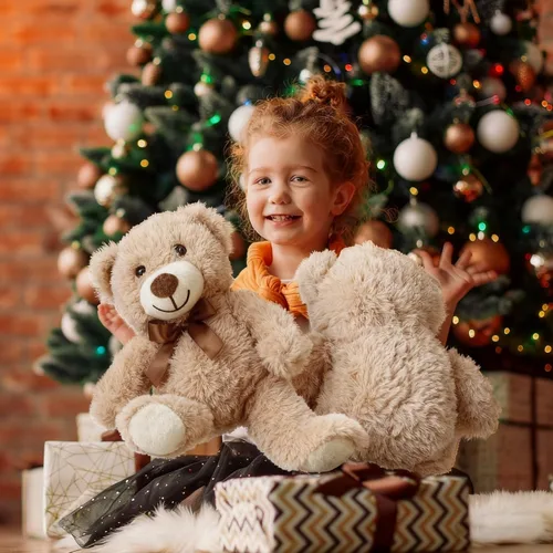 Vista 6 de Zhanmai Paquete de 9 lindos animales de peluche de osos de 14 pulgadas a granel para regalo de San Valentín, graduación, baby shower, fiesta