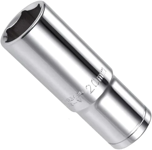 Vista 7 de Auniwaig 1/2" Drive x 0.315 in Deep 6-Point Impact Socket, métrico, Cr-V, conector fraccional mecánico