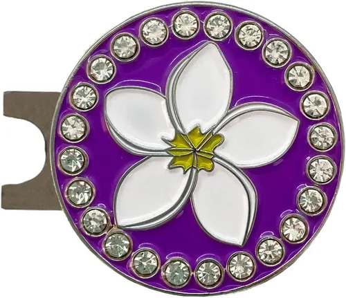 Vista 8 de Giggle Golf Spring Golf Ball Marker with Magnetic Hat Clip