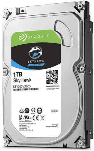 Vista 2 de Seagate SkyHawk disco duro de vigilancia de 1TB - SATA 6Gb/s 64MB Cache, disco interno de 3.5 pulgadas (ST1000VX005)