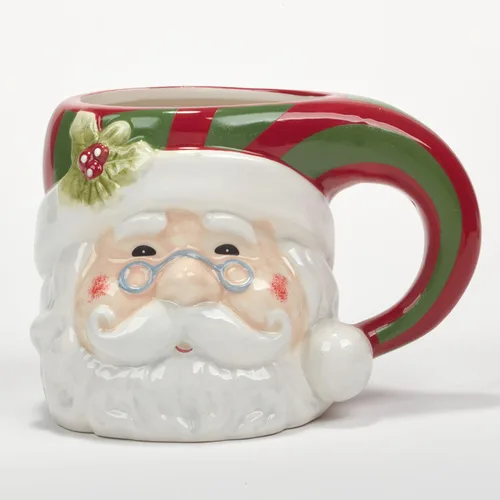 Vista 3 de Certified International Holiday 4 Pc. Juego de tazas, 18 onzas, multicolor