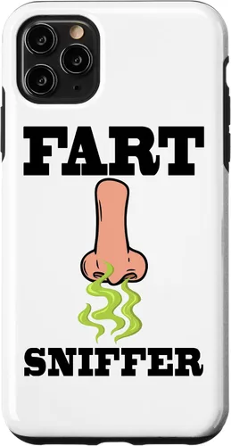 Vista 13 de Fart Sniffer Shirt, Gross Dad Joke Shirt, Weird Funny Fart Case for iPhone 17