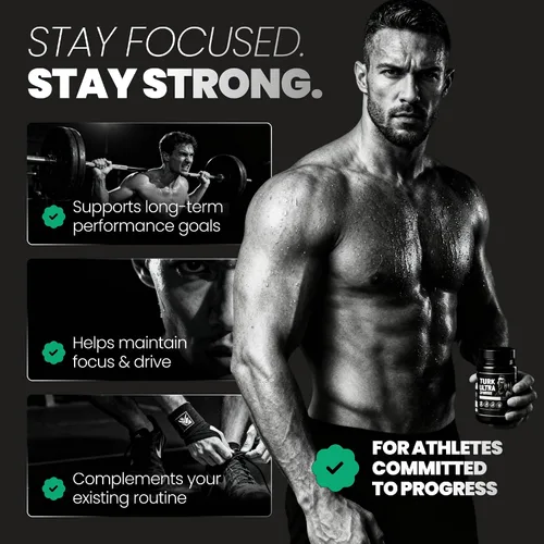Vista 4 de Turkesterone & Tongkat Ali para hombres (60 cápsulas) – Turkesterona 500mg + Tongkat Ali 500mg + Apigenina 25mg + BioPerine 5mg por porción