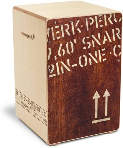 Vista 9 de Schlagwerk CP403 cajon repicador 2-en-1 – Mediano, Negro, L