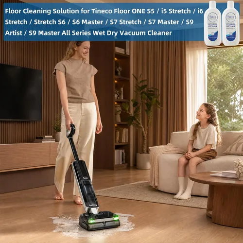 Vista 2 de Paquete de 2 soluciones de limpieza para Tineco Floor ONE S5 /i5 Stretch/i6 Stretch/Stretch S6 /S6 Master /S7 Stretch/S7 Master /S9 Artist/S9 Master