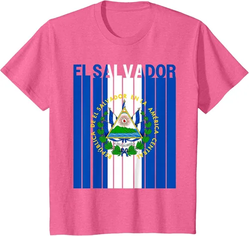 Vista 11 de Camiseta con la bandera de El Salvador