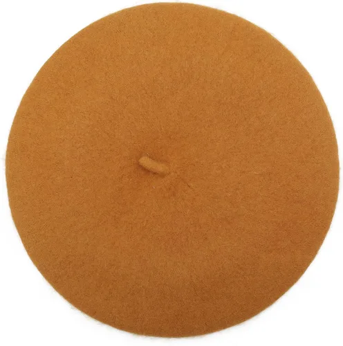 Vista 139 de ZLYC - Boina francesa de lana unicolor para mujeres y niñas