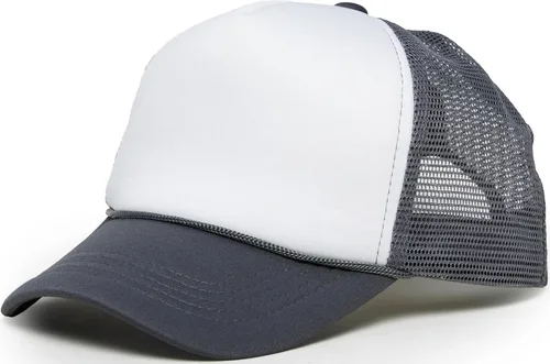 Vista 51 de Funky Junque Sombrero de camionero ligero Snapback de espuma de malla en Negro/Negro