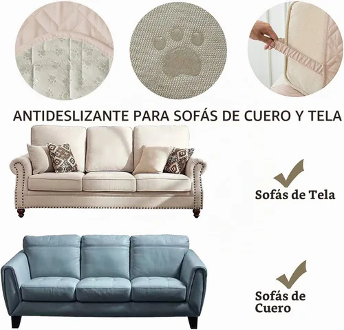 Vista 5 de Ameritex - Funda impermeable y antideslizante para sillón reclinable; funda de silla para perros; protector de muebles ideal para mascotas y niños