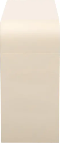 Vista 13 de Knocbel Mesa consola con 2 cajones ranurados, mesas de sofá modernas con curvas redondeadas únicas y superficie lisa para sala de estar, entrada, 55