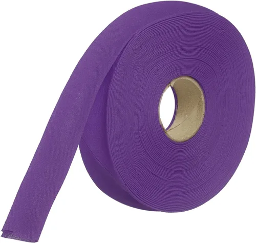 Vista 86 de MECCANIXITY Cinta al bies de doble pliegue de 1 pulgada, cinta al bies de poliéster continua a granel para coser, costura, acolchado, dobladillo